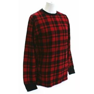 Polo Ralph Lauren red plaid pull over long sleeve